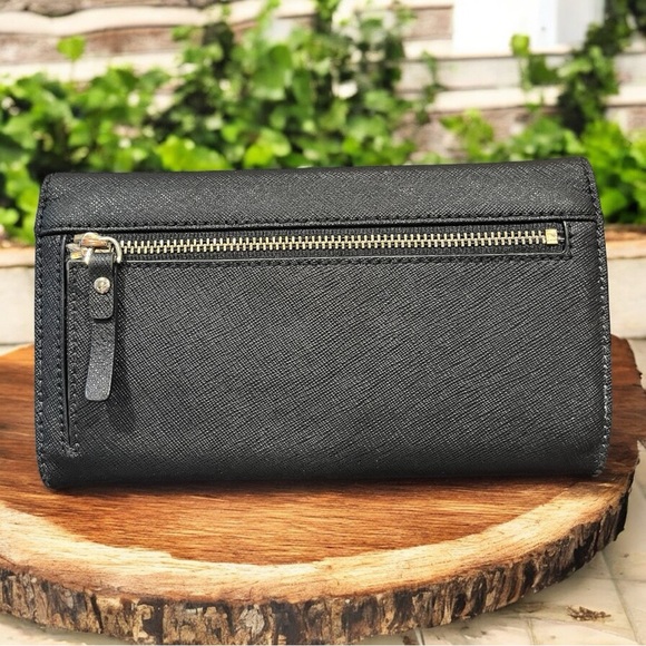 Kate Spade Black Saffiano Leather Wallet - Picture 2 of 5